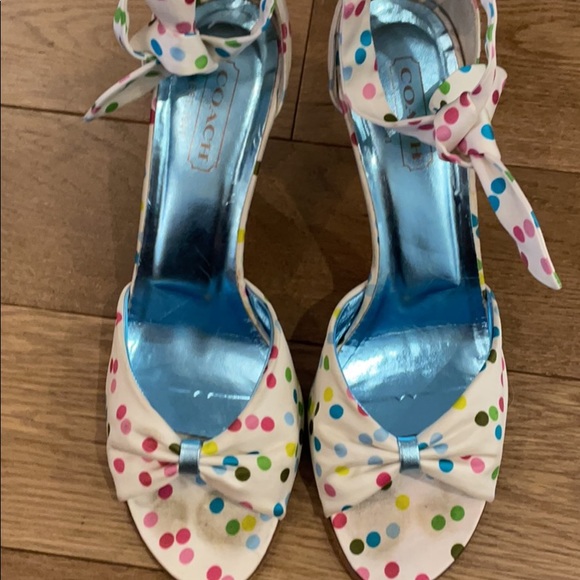 Coach Vintage Ribbon Heels - Picture 2 of 6